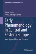 Bild: Early Phenomenology in Central and Eastern Europe - Springer