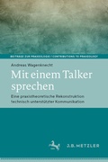 Cover: Mit einem Talker sprechen - J.B. Metzler