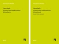Cover: Historisches und kritisches W&ouml;rterbuch - Meiner