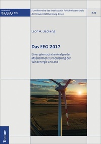 Abbildung von: Das EEG 2017 - Tectum Wissenschaftsverlag