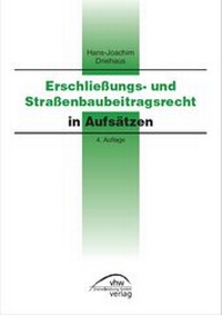 Abbildung von: Erschließungs- und Straßenbaubeitragsrecht - vhw - Verlag Dienstleistung