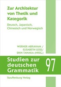 Cover: Zur Architektur von Thetik und Grammatik - Stauffenburg