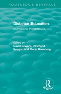 Cover: Distance Education - Routledge