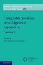 Cover: Integrable Systems and Algebraic Geometry: Volume 2 - Cambridge University Press