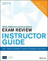 Abbildung von: Wiley Cmaexcel Exam Review 2019 Instructor Guide - Wiley
