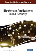 Cover: Blockchain Applications in IoT Security - Business Science Reference
