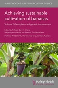 Cover: Achieving sustainable cultivation of bananas Volume 2 - Burleigh Dodds Science Publishing