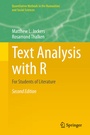Cover: Text Analysis with R - Springer
