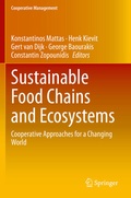 Cover: Sustainable Food Chains and Ecosystems - Springer