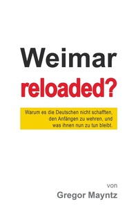 Abbildung von: Weimar reloaded? - BoD - Books on Demand