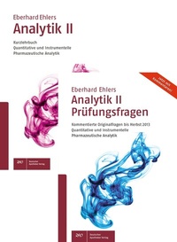 Abbildung von: Analytik II - Kurzlehrbuch und Prüfungsfragen - Deutscher Apotheker Verlag
