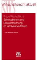 Cover: Schlussbericht und Schlussrechnung im Insolvenzverfahren - RWS