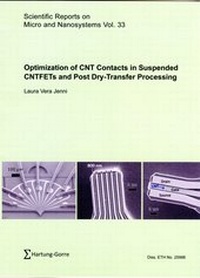 Enlarge image Cover: Optimization of CNT Contacts in Suspended CNTFETs and Post Dry-Transfer Processing - Hartung-Gorre
