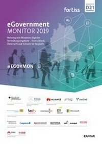 Enlarge image Cover: eGovernment MONITOR 2019 - Initiative D21