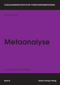 Abbildung von: Metaanalyse - Edition Rainer Hampp