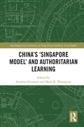 Cover: China's 'Singapore Model' and Authoritarian Learning - Routledge