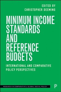 Enlarge image Cover: Minimum Income Standards and Reference Budgets - Policy Press