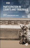 Cover: Participation in Courts and Tribunals - Bristol University Press