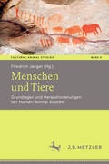 Cover: Menschen und Tiere - J.B. Metzler