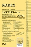 Cover: KODEX Internationale Rechnungslegung IAS/IFRS - Texte 2020/21 - Linde