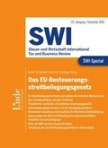 Cover: SWI-Spezial EU-Besteuerungsstreitbeilegungsgesetz - Linde