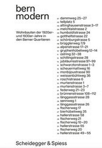 Enlarge image Cover: Bern modern - Scheidegger & Spiess