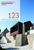 Cover: Baukulturf&uuml;hrer 123 Burg Brattenstein R&ouml;ttingen - B&Uuml;RO WILHELM VERLAG