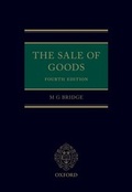 Cover: The Sale of Goods - OUP eBook