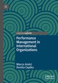 Cover: Performance Management in International Organizations - Palgrave Pivot