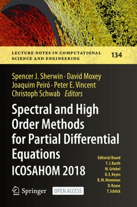 Enlarge image Cover: Spectral and High Order Methods for Partial Differential Equations ICOSAHOM 2018 - Springer