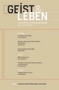Abbildung von: Geist & Leben 1/2020 - Echter