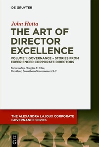 Abbildung von: The Art of Director Excellence - De Gruyter