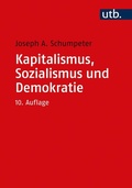 Cover: Kapitalismus, Sozialismus und Demokratie - UTB