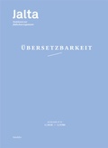 Cover: &Uuml;bersetzbarkeit - Neofelis