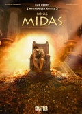 Cover: Mythen der Antike: K&ouml;nig Midas (Graphic Novel) - Splitter-Verlag