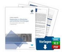 Abbildung von: Formularmappe Datenschutz in öffentlichen und kirchlichen Einrichtungen - Forum Verlag Herkert