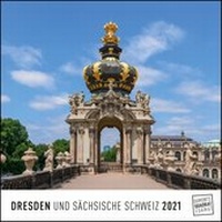 Abbildung von: Dresden 2021 - Wandkalender - Quadratformat 24 x 24 cm - DuMont Kalenderverlag