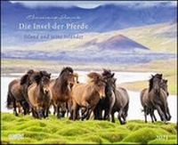 Abbildung von: Die Insel der Pferde: Island und seine Isländer 2021 - Pferde- und Landschafts-Kalender - Querformat 52 x 42,5 cm - DuMont Kalenderverlag