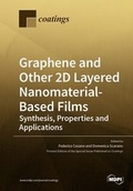 Cover: Graphene and Other 2D Layered Nanomaterial-Based Films - MDPI