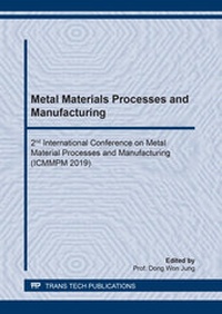 Enlarge image Cover: Metal Materials Processes and Manufacturing - Trans Tech Publications Ltd