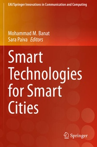 Enlarge image Cover: Smart Technologies for Smart Cities - Springer