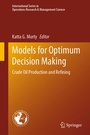 Cover: Models for Optimum Decision Making - Springer