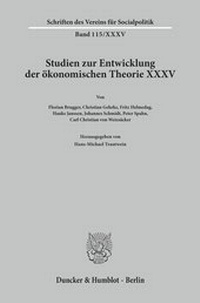 Abbildung von: Macht oder ökonomisches Gesetz? - Duncker & Humblot
