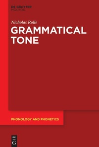 Enlarge image Cover: Grammatical Tone - De Gruyter Mouton