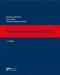 Cover: Bundesvergabegesetz 2018 - Verlag &Ouml;sterreich