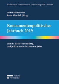 Abbildung von: Konsumentenpolitisches Jahrbuch 2019 - Verlag Österreich