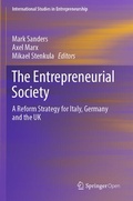 Cover: The Entrepreneurial Society - Springer