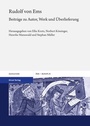 Cover: Rudolf von Ems - Hirzel