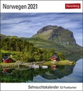 Cover: Norwegen Kalender 2021 - Harenberg