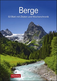 Abbildung von: Berge Kalender 2021 - Harenberg